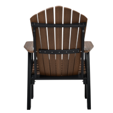QW Amish Adirondack Chair - Wood Grain Poly - 121L-AHBC2400
