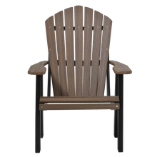 QW Amish Adirondack Chair - Wood Grain Poly - 121L-AHBC2400