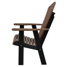 QW Amish Adirondack Chair - Wood Grain Poly - 121L-AHBC2400