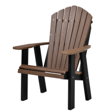 QW Amish Adirondack Chair - Wood Grain Poly - 121L-AHBC2400
