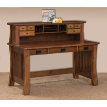 QW Amish Liberty 56" Writing Desk w/ Optional Hutch - 162T-3056LBWD