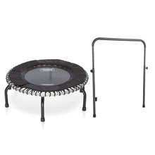 Disc-O-Bed JumpSport 370 Indoor Lightweight 39-Inch Heavy Duty Fitness Trampoline, Black - 250169