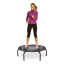 Disc-O-Bed JumpSport 350 Indoor 39-Inch Mini Trampoline and Handle Bar Accessory, Black - 250101