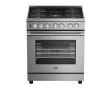 BEKO 30" in Stainless Steel Pro-Style Gas Range in Stainless Steel - PRGR34552SS