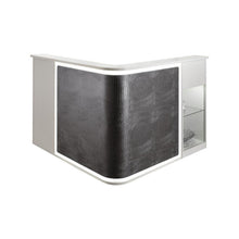 Salon Ambience Smart Italian Reception Desk w/ LED Light  -  RD216