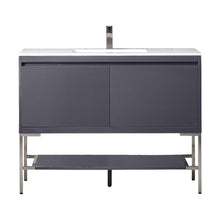 James Martin Vanities Milan 47.3" Single Vanity Cabinet - 801V47.3GWRGDCHB