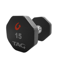 TAG Fitness 8 Sided Premium Ultrathane Dumbbell Set – 5lb-50lb - 1770026055027_104