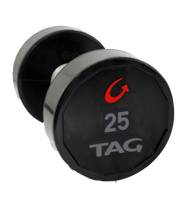 TAG Fitness Premium Ultrathane Dumbbell Set 5lb – 100lb - 1770024574368_914