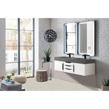 James Martin Vanities Mercer Island 59" Double Vanity - 389-V59D-AGR-G-DGG