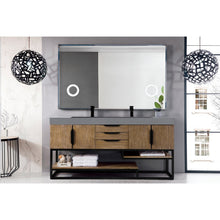 James Martin Vanities Columbia 72" Double Vanity - 388-V72D-AGR-MB-DGG