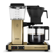 Moccamaster KBGV Select 10-Cup Coffee Maker in Brushed Brass - 53936