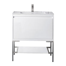 James Martin Vanities Milan 31.5" Single Vanity Cabinet - 801V31.5GWRGDCHB