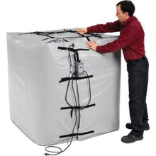 Powerblanket TH275V 275 Gallon Adjustable Thermostatic Controller and Insulated Top 120V 1250W 10.42A Tote Storage Heater New - TH275V