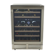 Avanti DESIGNER Series Dual-Zone Wine Cooler, 46 Bottle Capacity - WCD46DZ3S