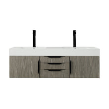 James Martin Vanities Mercer Island 59" Double Vanity - 389-V59D-AGR-G-DGG