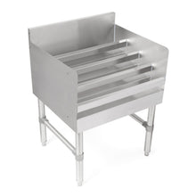 John Boos UBLD-2124 4-Step Underbar Liquor Bottle Display - JBUBLD2124