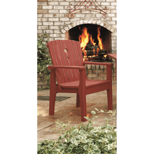 Uwharrie Chair Behren Wood Adirondack Dining Arm Chair  - B075