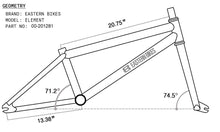 Eastern Element 20" BMX - White