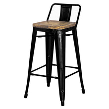 New Pacific Direct Metropolis Low Back Bar Stool, (Set of 4) -  938537-B