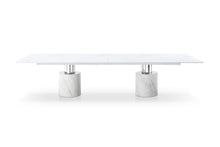 Whiteline Modern Living Geneva Extra Large Dining Table Cylinder -DT1640XL-GLD