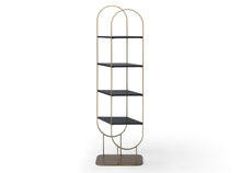 Whiteline Modern Living Koda Oval Bookshelf - DI1936
