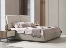 Whiteline Modern Living Romina Queen Bed in Light Grey Color - BQ2020P-LGRY