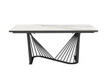 Whiteline Mods -  Roma Extendable Dining Table  - DT1633E-WHT