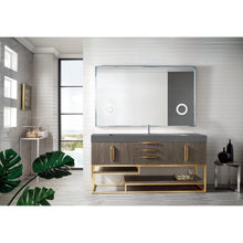 James Martin Vanities Columbia 72" Single Vanity - 388-V72S-AGR-MB-DGG