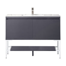 James Martin Vanities Milan 47.3" Single Vanity Cabinet - 801V47.3GWRGDCHB