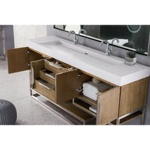 James Martin Vanities Columbia 72" Double Vanity - 388-V72D-AGR-MB-DGG
