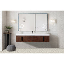 James Martin Vanities Mercer Island 72" Single Vanity - 389-V72S-AGR-G-DGG