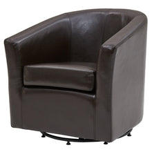 New Pacific Direct Hayden Swivel Bonded Leather Chair  - 193012B-01