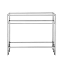 James Martin Vanities Boston 39.5" Stainless Steel Sink Console - C105V39.5RGDSCGWWG