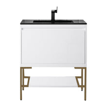 James Martin Vanities Milan 31.5" Single Vanity Cabinet - 801V31.5GWRGDCHB