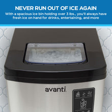 Avanti Digital Nugget Ice Maker with Dispenser - NIMDTS3326S-IS
