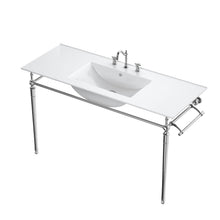 James Martin Vanities Westley 47.2" Single Sink and Console - 319V47.2BRSCRM