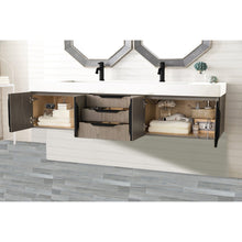 James Martin Vanities Mercer Island 72" Double Vanity - 389-V72D-AGR-G-DGG