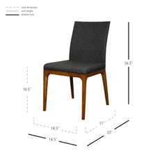 New Pacific Direct Devon Fabric Chair, (Set of 2) -  448237-NS-W