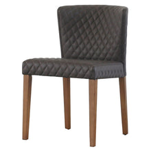 New Pacific Direct Albie Diamond Stitching PU Leather Chair, (Set of 2)  - 3900047-401